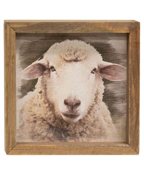 Picture of Sheep Portrait Frame
