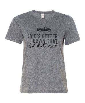 Picture of Old Dirt Road T-Shirt, Gray