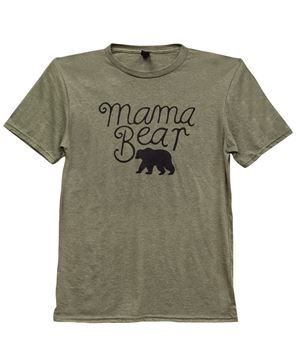Picture of Mama Bear T-Shirt, Heather City Green