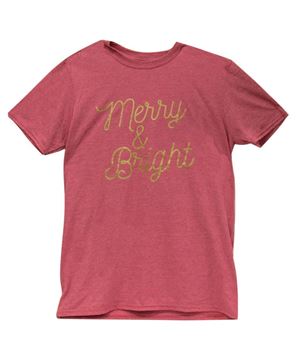 Picture of Merry & Bright T-Shirt, Red XXL