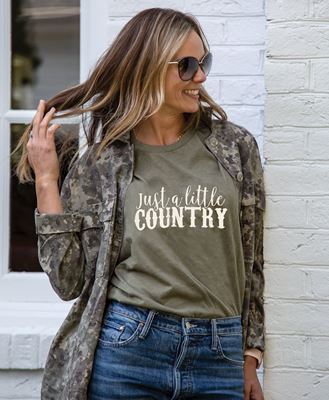 Picture of Just a Little Country T-Shirt