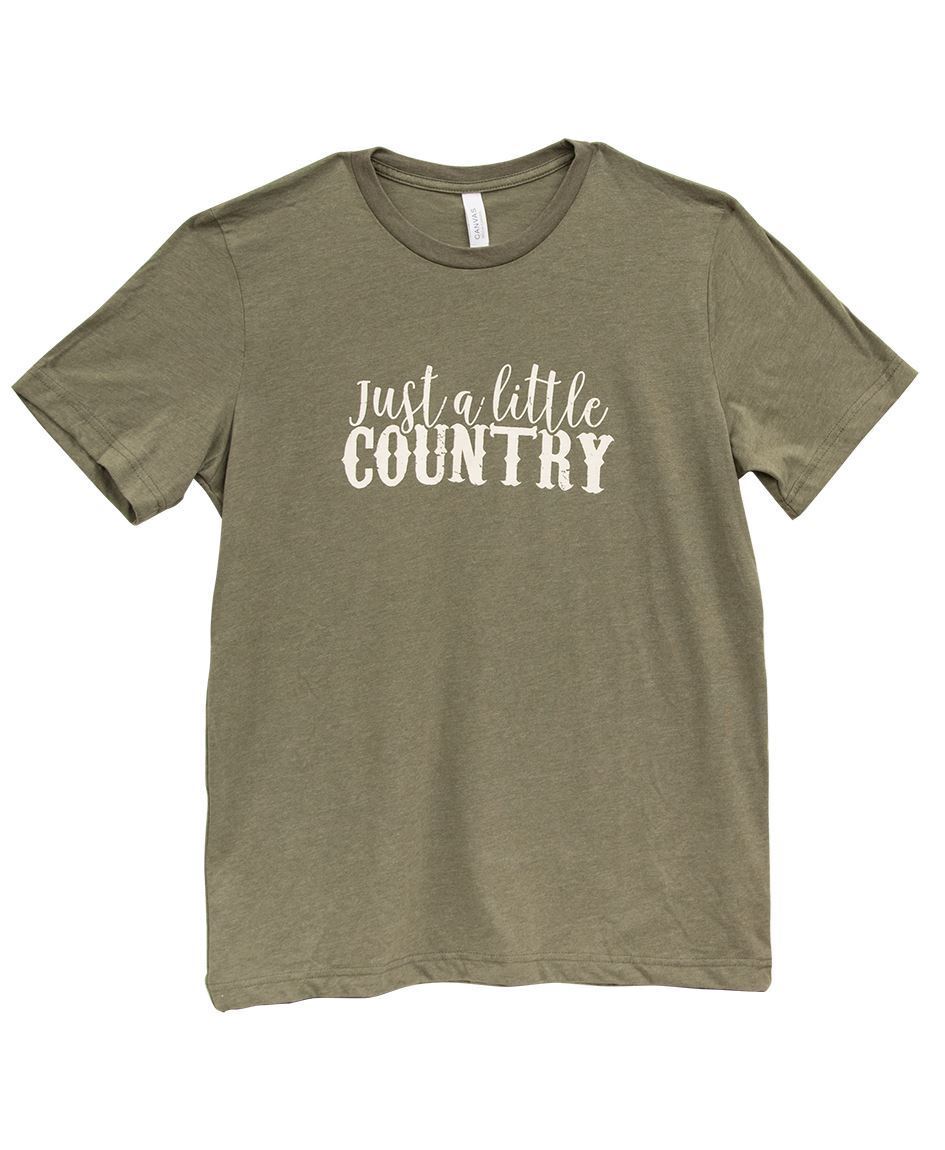 Col House Designs - Retail| Just a Little Country T-Shirt XXL