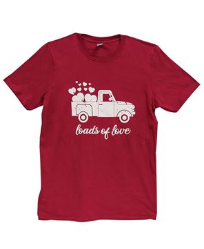 Picture of Loads of Love T-Shirt, Cardinal Red XXL