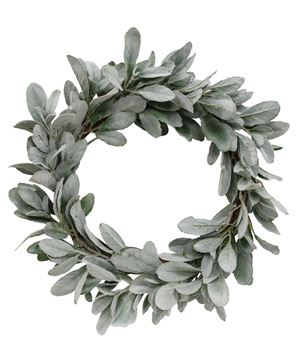 Picture of Frosted Lamb's Ear Wreath