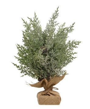 Picture of Frosted Woodland Cedar Tree, 15"