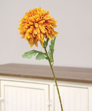 Picture of Chrysanthemum Branch, Orange, 30"