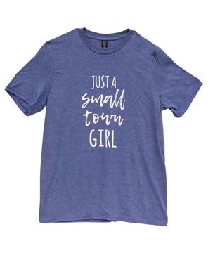 Picture of Small Town Girl Tee, Blue