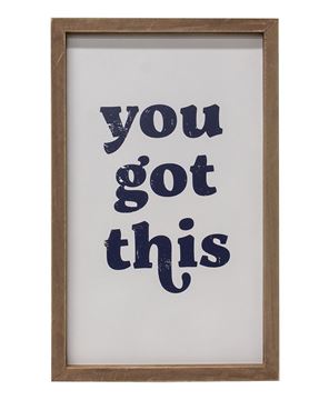 Picture of You Got This Framed Sign
