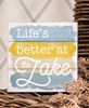 Picture of Life's Better at the Lake Box Sign
