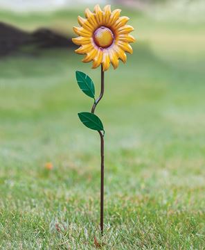 Picture of Metal Sunflower Garden Stake