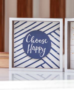 Picture of Choose Happy Box Sign