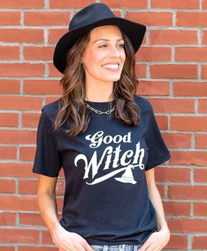 Picture of Good Witch T-Shirt, Black XXL