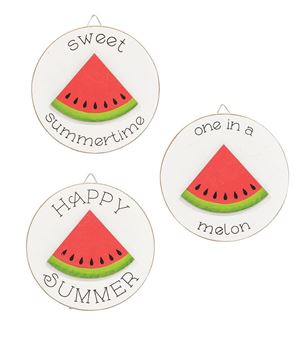 Picture of One in a Melon Round Easel Sign, 3/Set