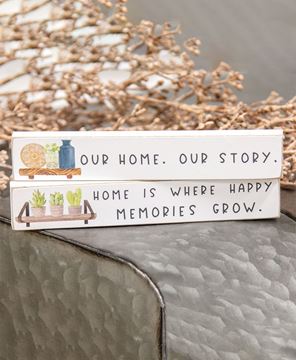 Picture of Our Home Our Story Mini Stick, 2/Set