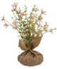 Picture of Pink Tabletop Wildflowers w/Burlap Base