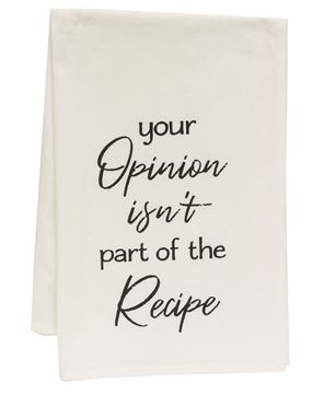 Picture of Your Opinion Dish Towel