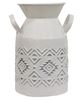 Picture of Aztec White Metal Milk Can