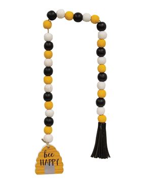 Picture of "Bee Happy" Beehive Bead Garland