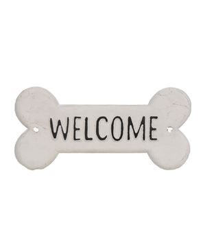 Picture of Dog Bone Welcome Metal Sign