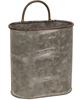 Picture of Galvanized Oval Wall Planters, 3/Set