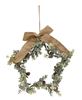 Picture of Holiday Ombre Boxwood Star Wreath