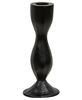 Picture of Carved Hourglass Taper Holder, 6.25"