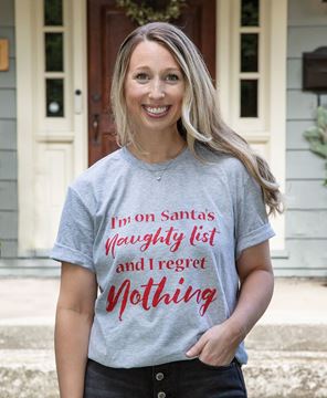 Picture of I'm On Santa's Naughty List, Heather Gray