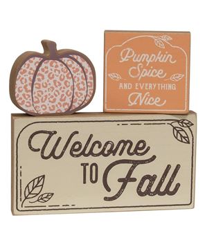 Picture of Welcome to Fall Blocks, 3/Set