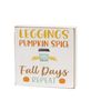 Picture of Pumpkin Spice Everything Square Block, 3/Set