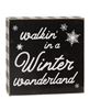 Picture of Walkin In A Winter Wonderland Buffalo Plaid Box Sign