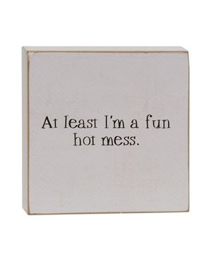 Picture of Fun Hot Mess Square Block 2/Set