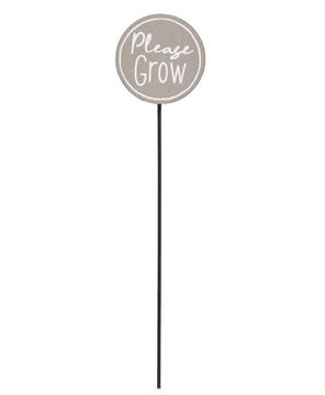 Picture of Please Grow Plant Stake, 2/Set