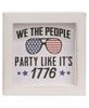 Picture of Party Like It's 1776 Mini Square Frame, 3/Set