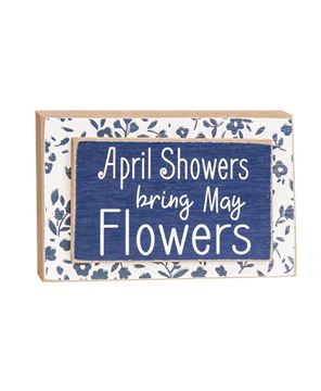 Picture of April Showers Block