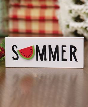 Picture of Summer With Watermelon Block