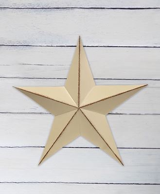 Picture of Distressed White Barn Star, 12"