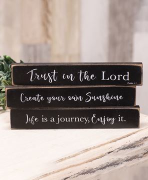 Picture of Trust in the Lord Mini Stick, 3/Set