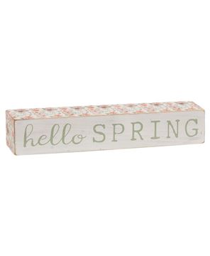 Picture of Hello Spring Floral Pattern Block