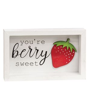 Picture of You're Berry Sweet Shadowbox Frame