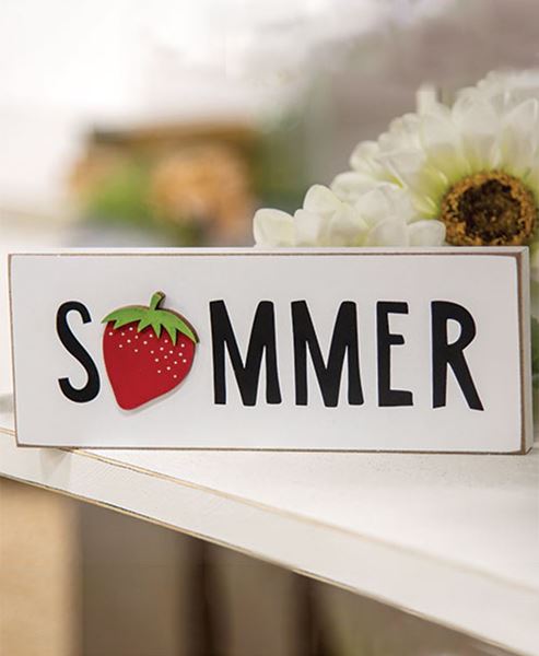 Picture of Summer With Strawberry Block