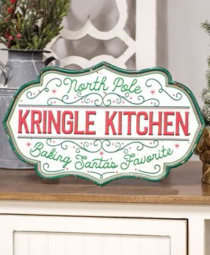 Picture of Kringle Kitchen Metal Sign