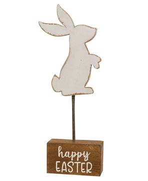 Picture of Happy Easter Bunny Pedestal