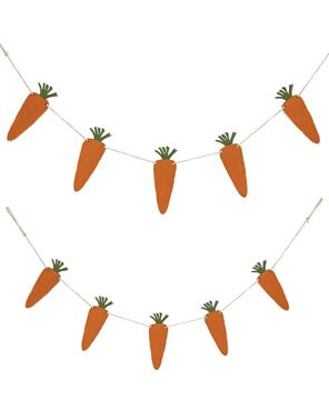 Picture of Wooden Carrot Mini Garland