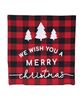 Picture of Merry Christmas Buffalo Check Pillow