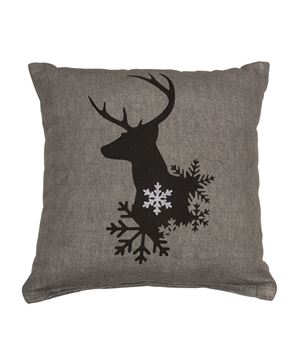 Picture of Reindeer Pillow, 10"