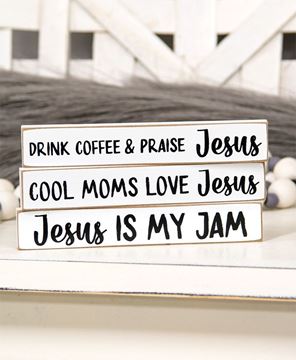 Picture of Cool Moms Love Jesus Mini Stick, 3/Set
