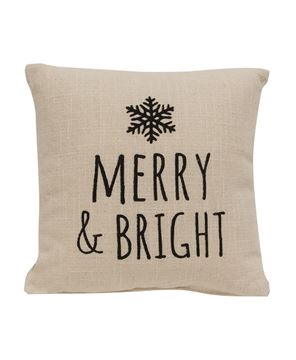 Picture of Merry & Bright Natural Pillow