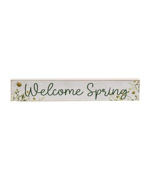 Picture of Welcome Spring Watercolor Daisies Block