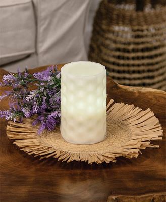 Picture of Natural Jute & Dried Grass Candle Mat - 9.5"
