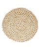 Picture of Natural Corn Husk Round Candle Mat - 8"